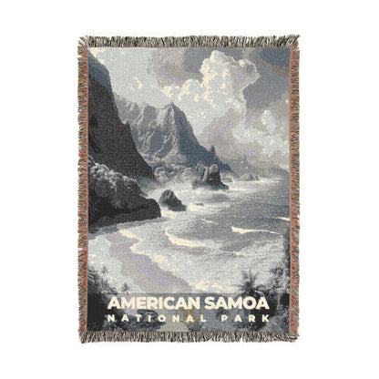 American Samoa National Park Woven Blanket | S15