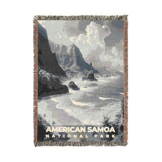 American Samoa National Park Woven Blanket | S15