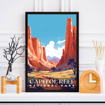 Capitol Reef National Park Poster | S03