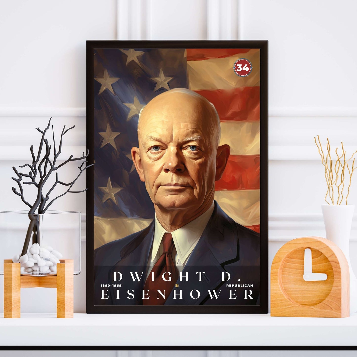 Dwight D Eisenhower Poster | S04