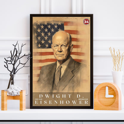 Dwight D Eisenhower Poster | S03