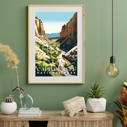 Capitol Reef National Park Poster | S01