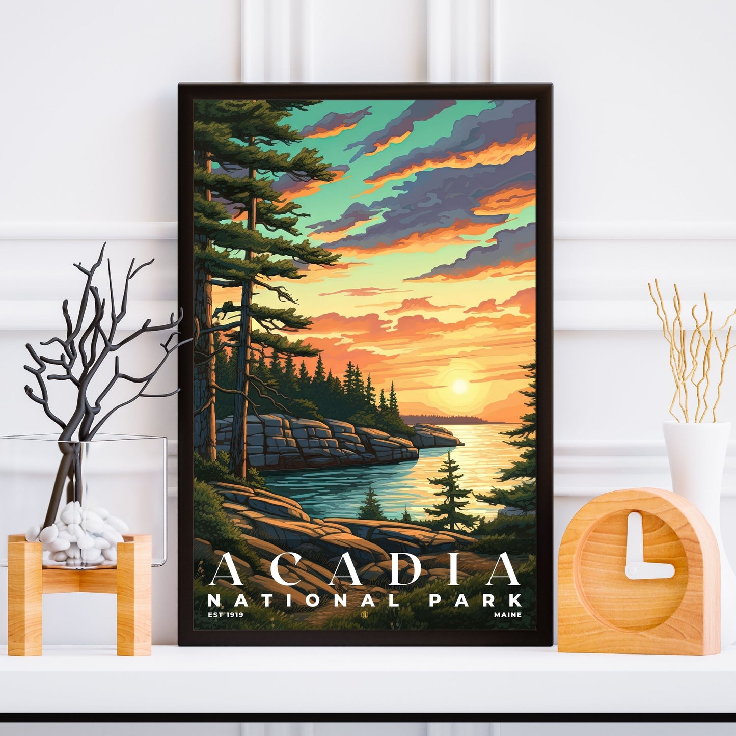 Acadia National Park Poster | S02