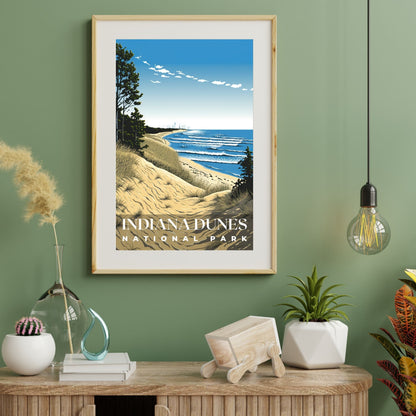 Indiana Dunes National Park Poster | S01