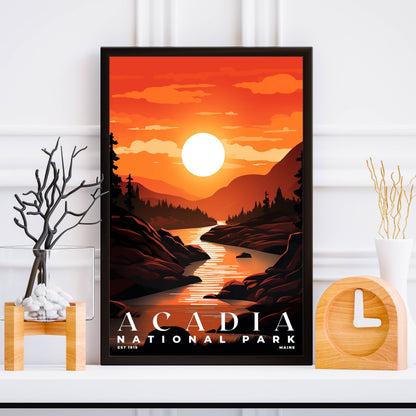 Acadia National Park Poster | S03