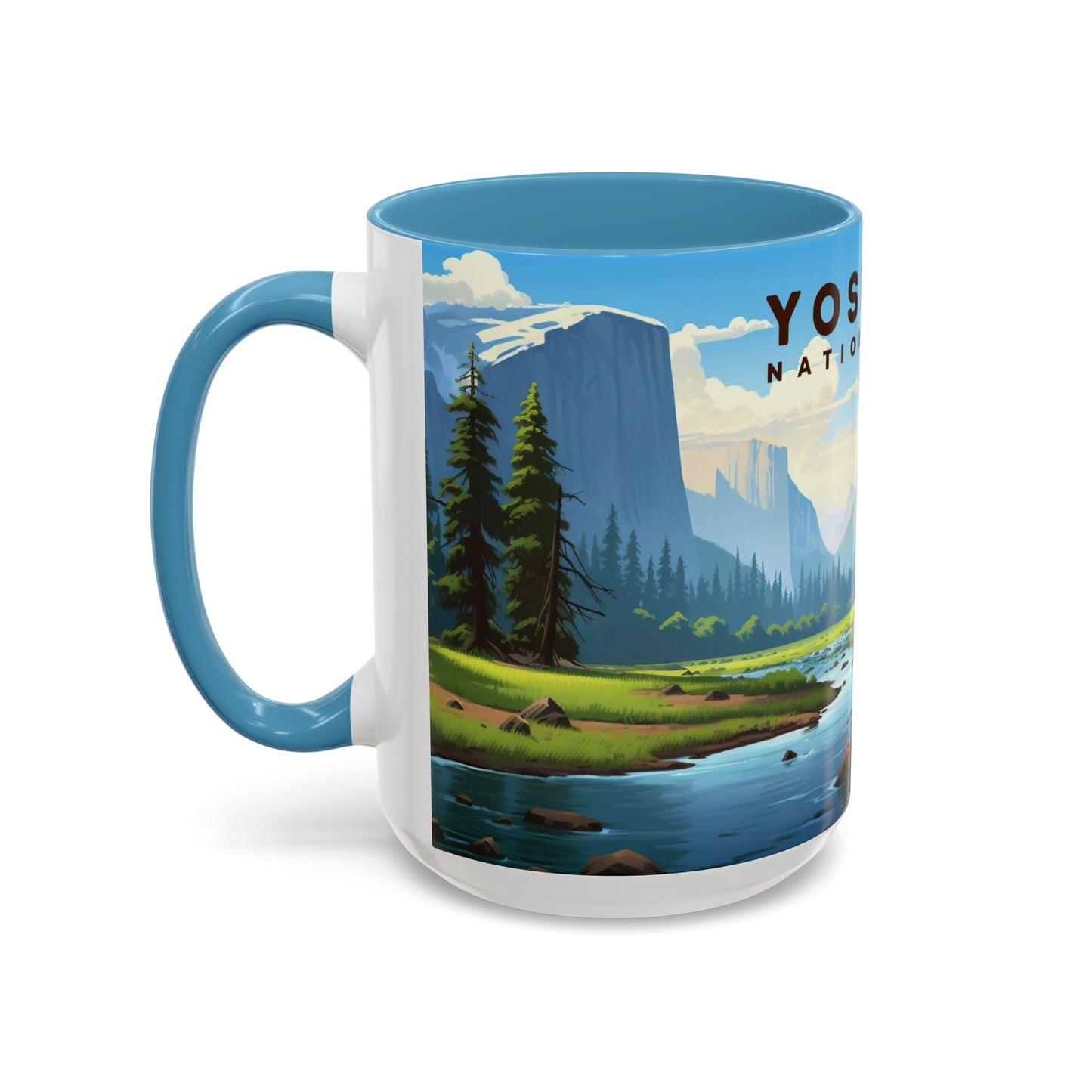 Yosemite National Park Mug | Accent Coffee Mug (11, 15oz)