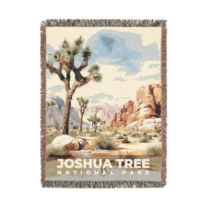Joshua Tree National Park Woven Blanket | S08