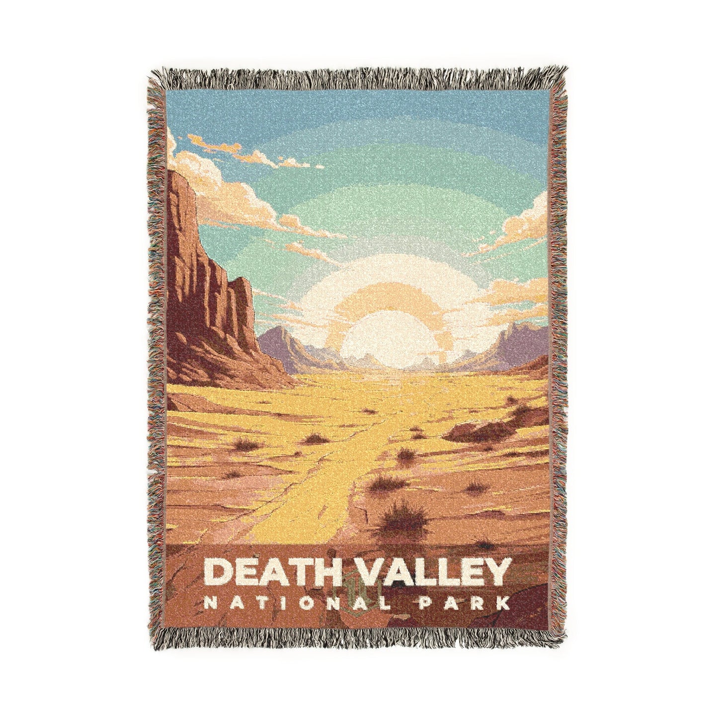 Death Valley National Park Woven Blanket | S07