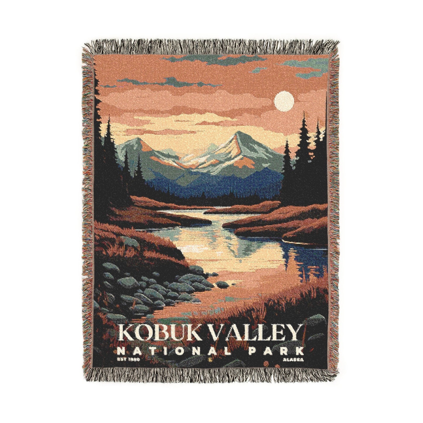 Kobuk Valley National Park Woven Blanket | S05