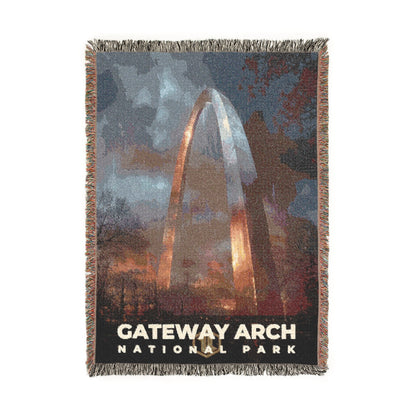Gateway Arch National Park Woven Blanket | S12