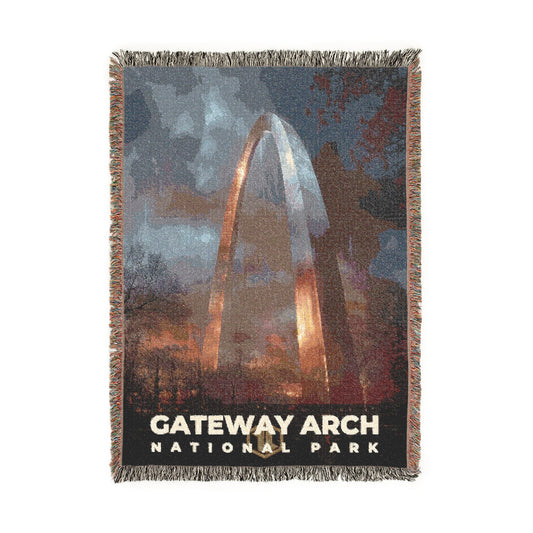 Gateway Arch National Park Woven Blanket | S12