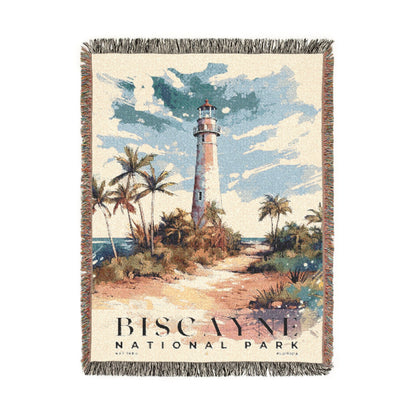 Biscayne National Park Woven Blanket | S04