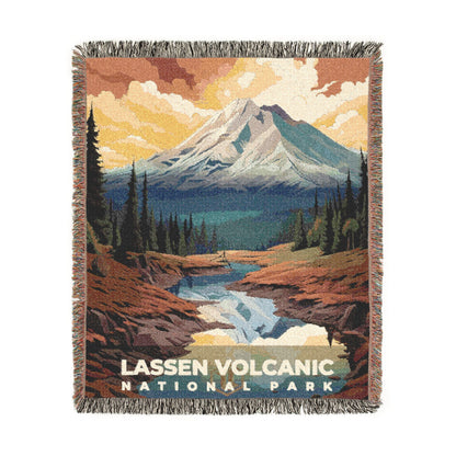Lassen Volcanic National Park Woven Blanket | S07