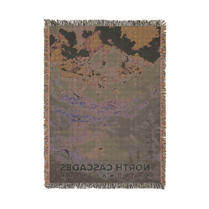 North Cascades National Park Woven Blanket | S13
