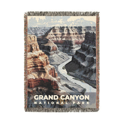 Grand Canyon National Park Woven Blanket | S17