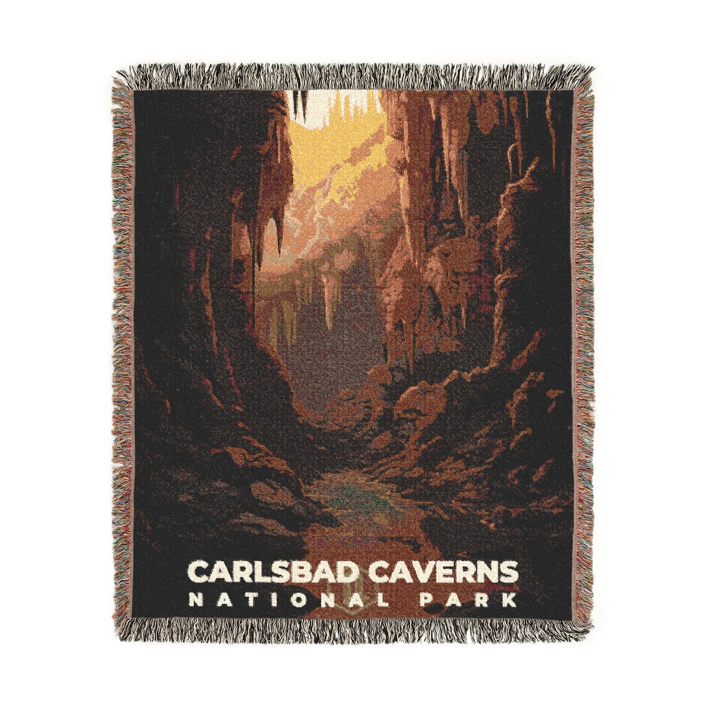 Carlsbad Caverns National Park Woven Blanket | S07