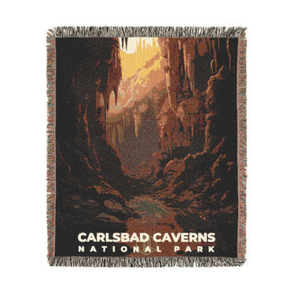 Carlsbad Caverns National Park Woven Blanket | S07