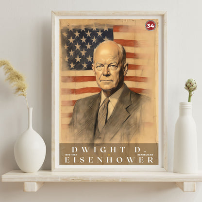 Dwight D Eisenhower Poster | S03