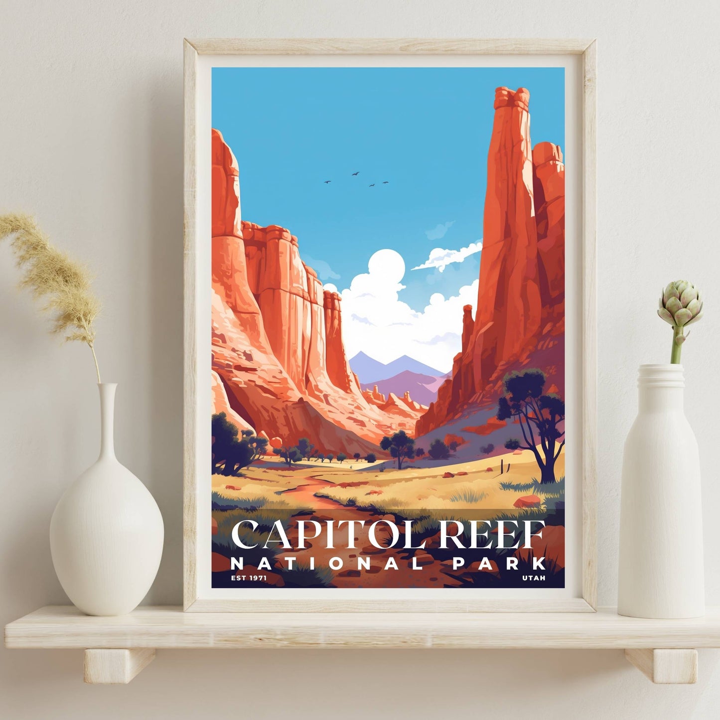 Capitol Reef National Park Poster | S03