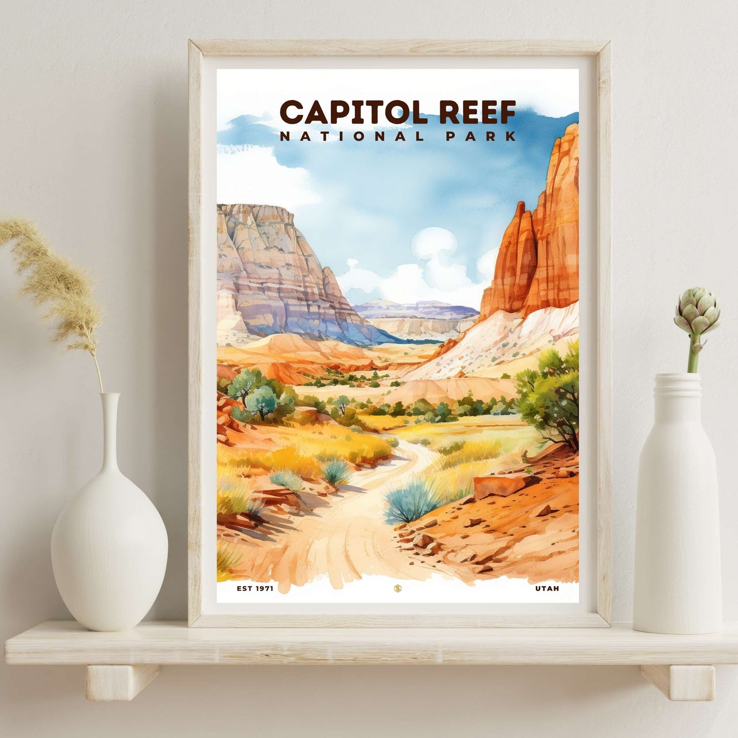 Capitol Reef National Park Poster | S08