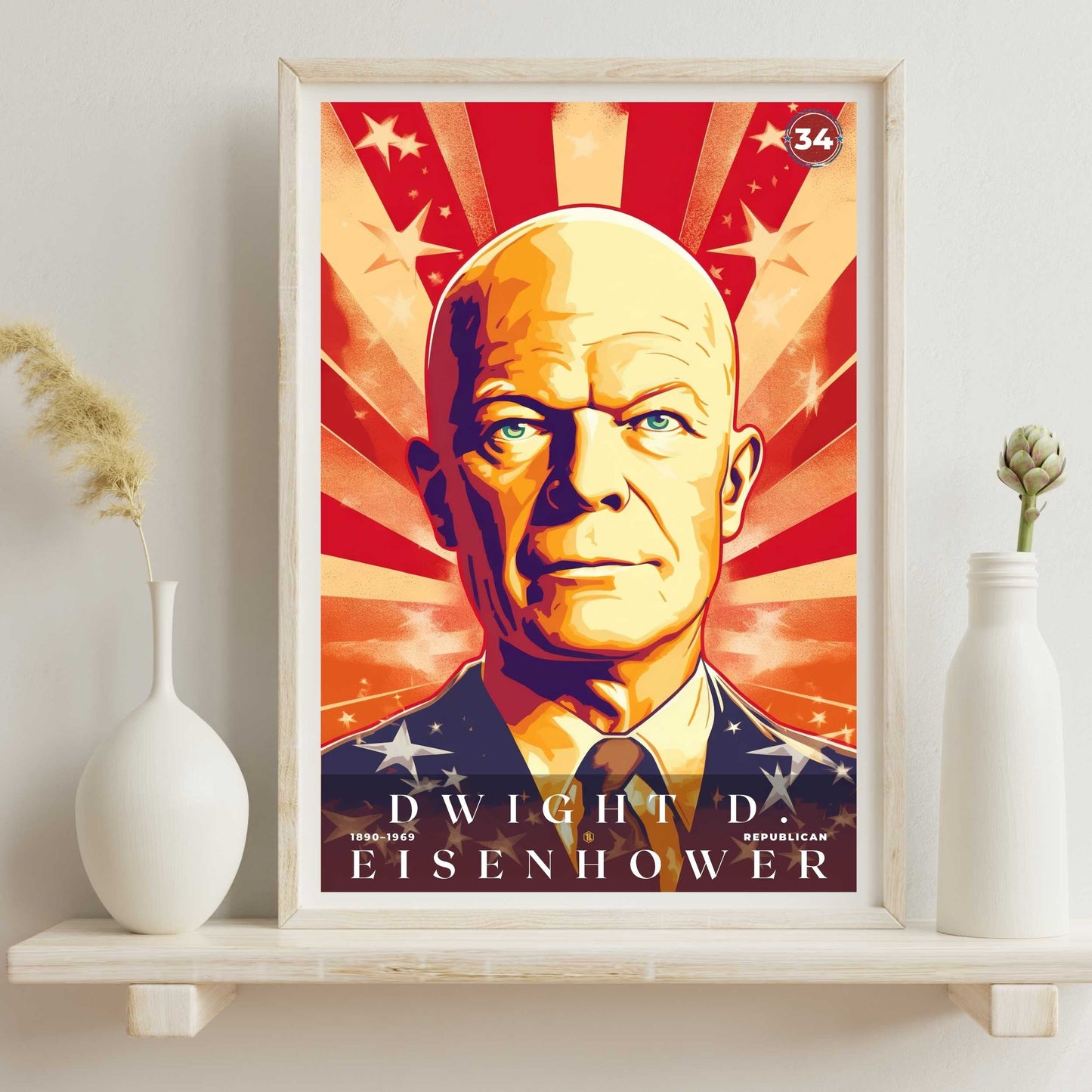 Dwight D Eisenhower Poster | S01