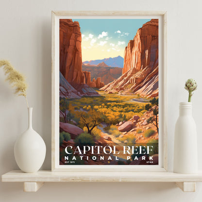 Capitol Reef National Park Poster | S02