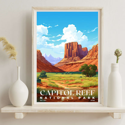 Capitol Reef National Park Poster | S07