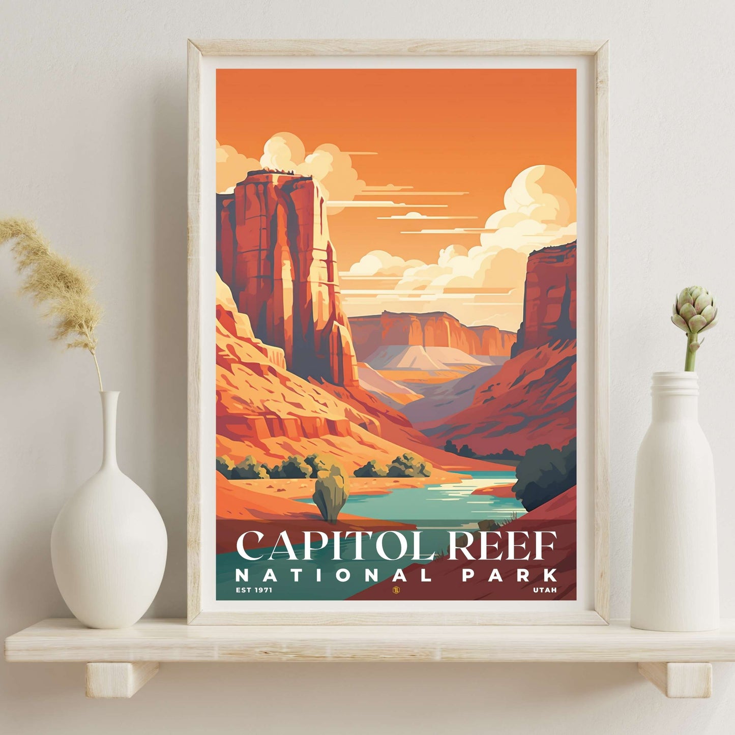 Capitol Reef National Park Poster | S05