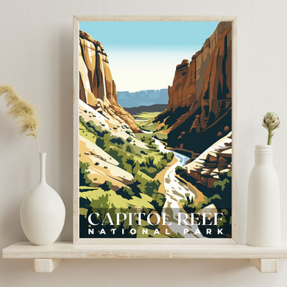 Capitol Reef National Park Poster | S01