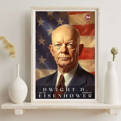 Dwight D Eisenhower Poster | S04