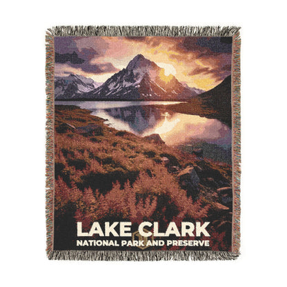 Lake Clark National Park Woven Blanket | S10
