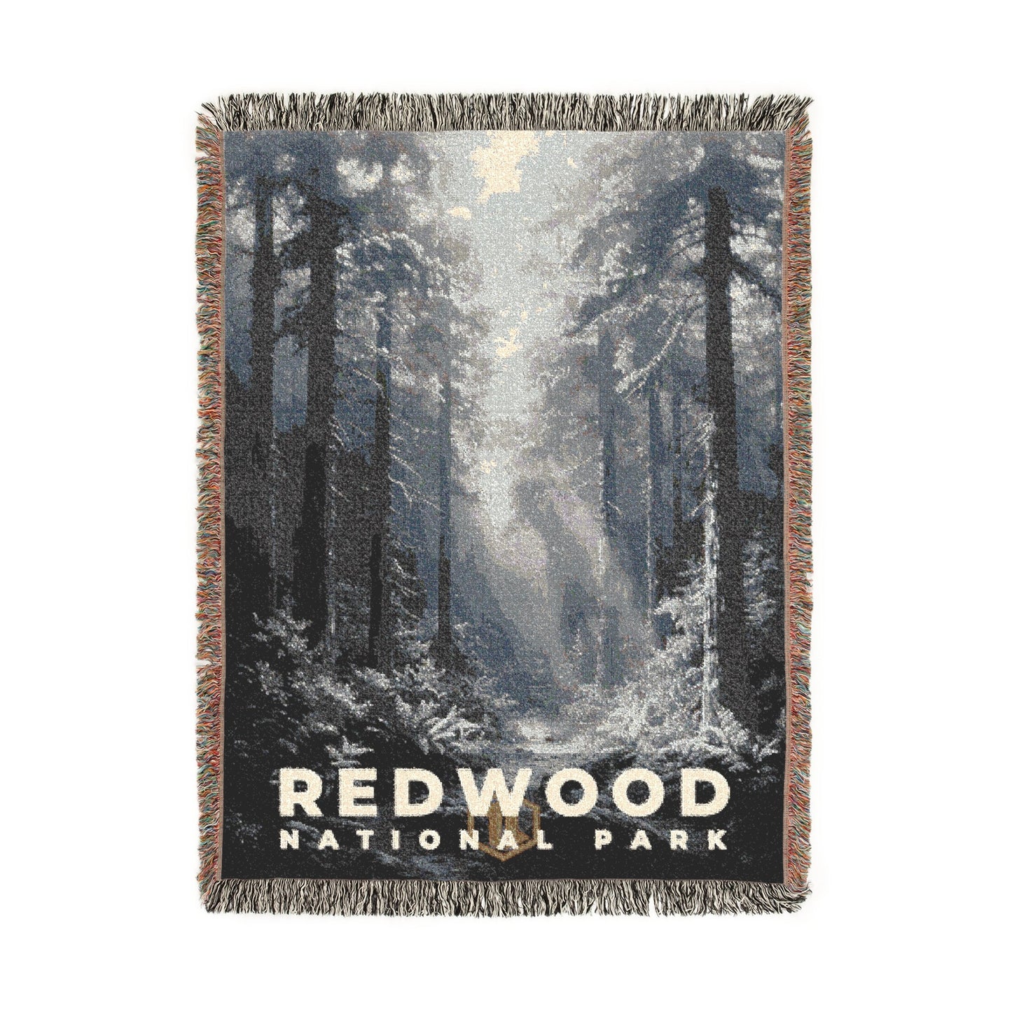 Redwood National Park Woven Blanket | S15