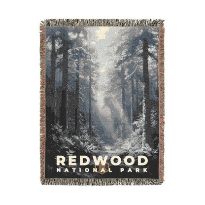 Redwood National Park Woven Blanket | S15