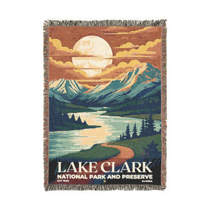 Lake Clark National Park Woven Blanket | S05