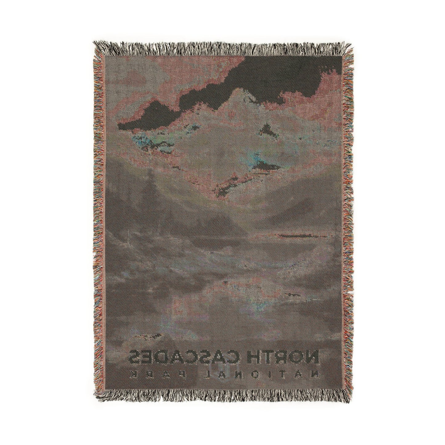North Cascades National Park Woven Blanket | S12