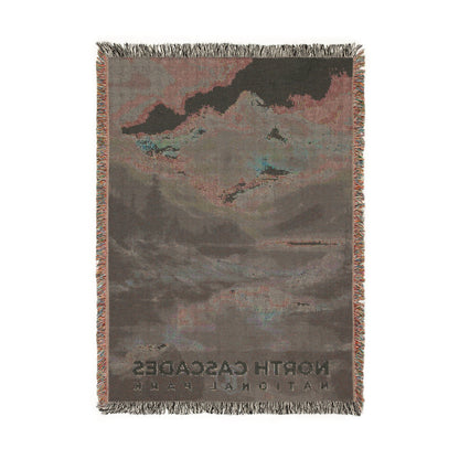 North Cascades National Park Woven Blanket | S12