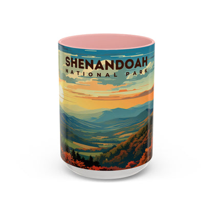 Shenandoah National Park Mug | Accent Coffee Mug (11, 15oz)