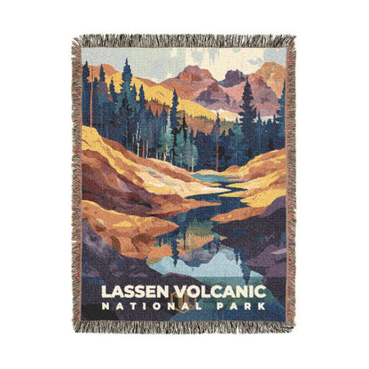 Lassen Volcanic National Park Woven Blanket | S20