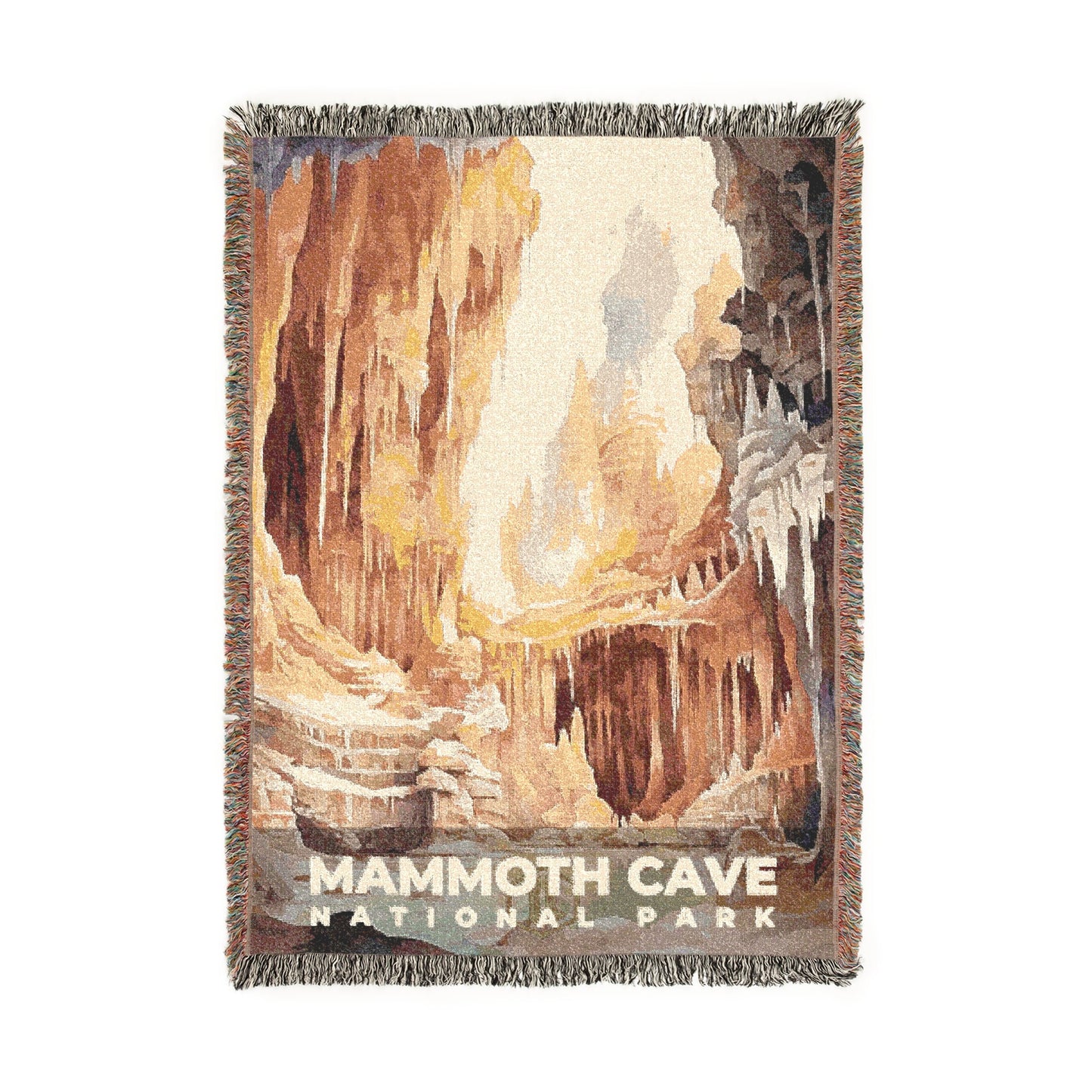 Mammoth Cave National Park Woven Blanket | S08