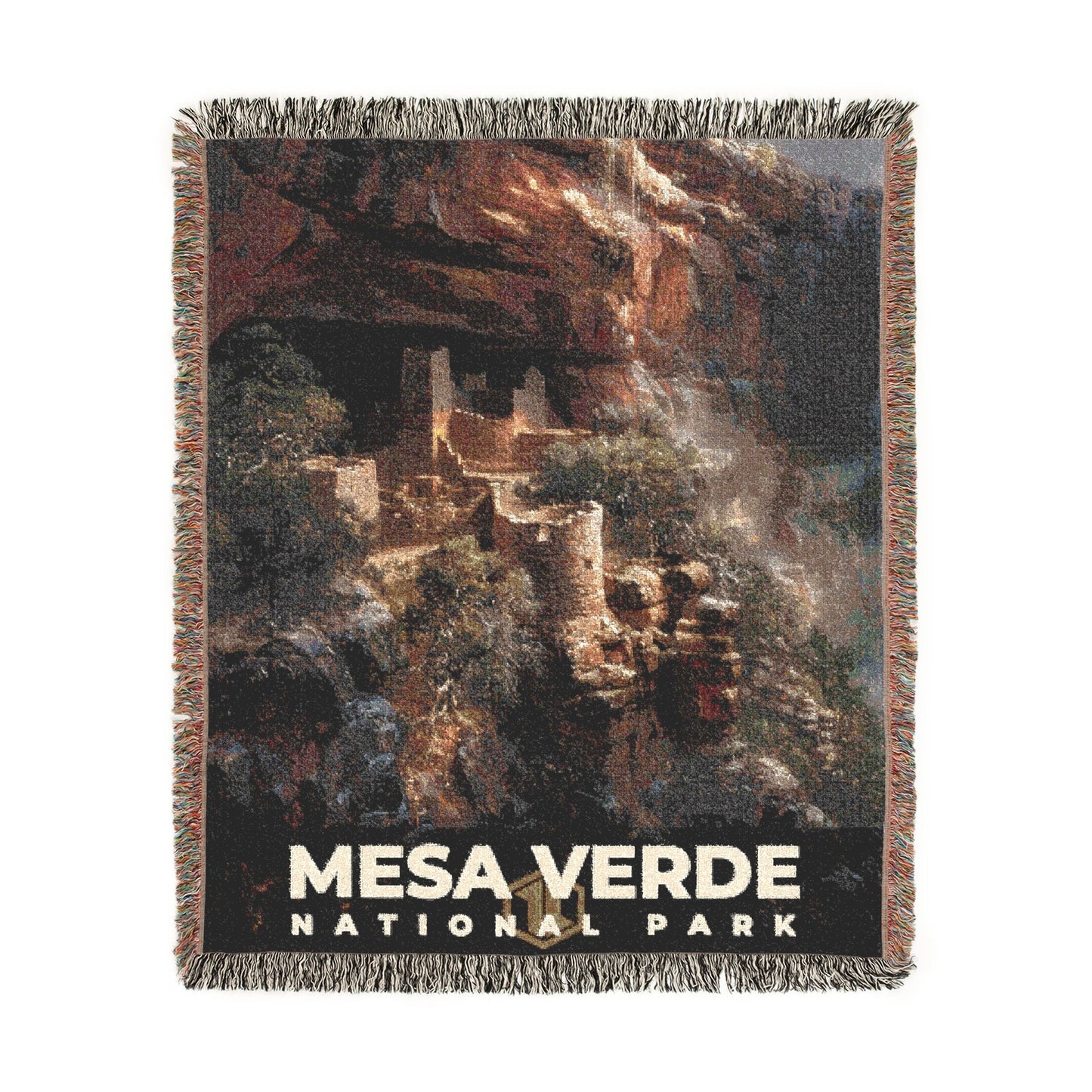 Mesa Verde National Park Woven Blanket | S12