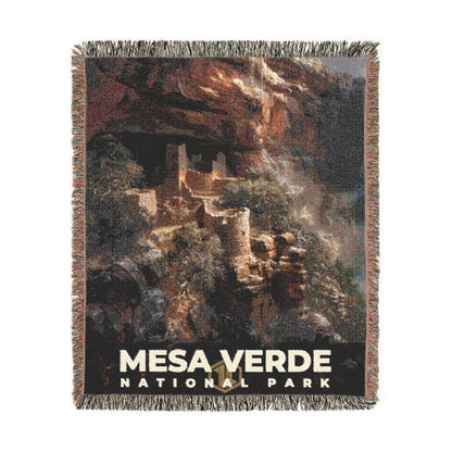 Mesa Verde National Park Woven Blanket | S12