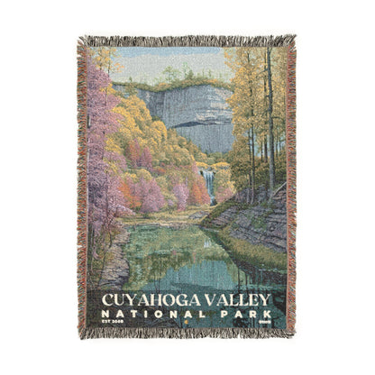 Cuyahoga Valley National Park Woven Blanket | S02