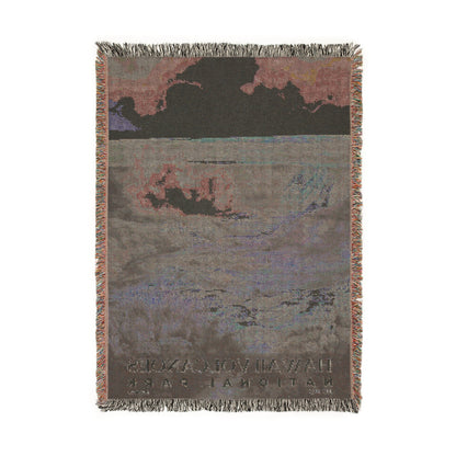 Hawaii Volcanoes National Park Woven Blanket | S02