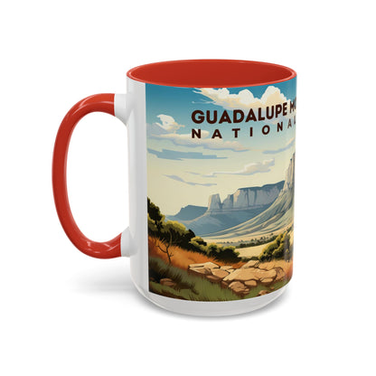 Guadalupe Mountains National Park Mug | Accent Coffee Mug (11, 15oz)