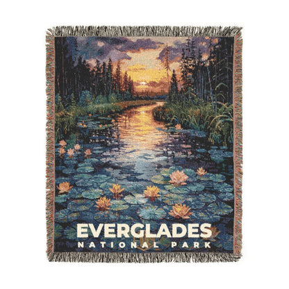 Everglades National Park Woven Blanket | S14