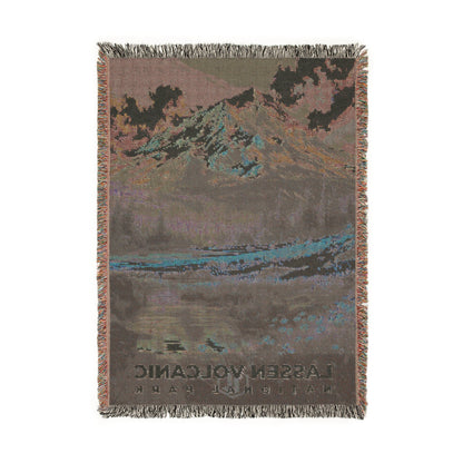 Lassen Volcanic National Park Woven Blanket | S13