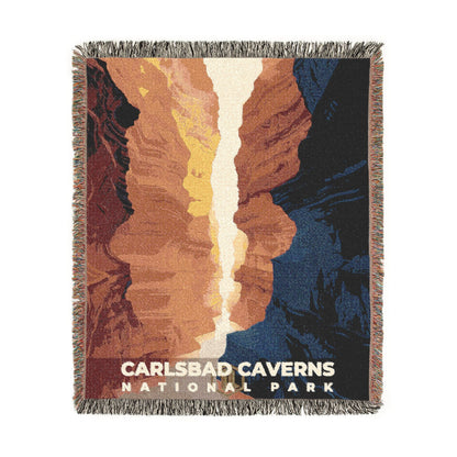 Carlsbad Caverns National Park Woven Blanket | S20