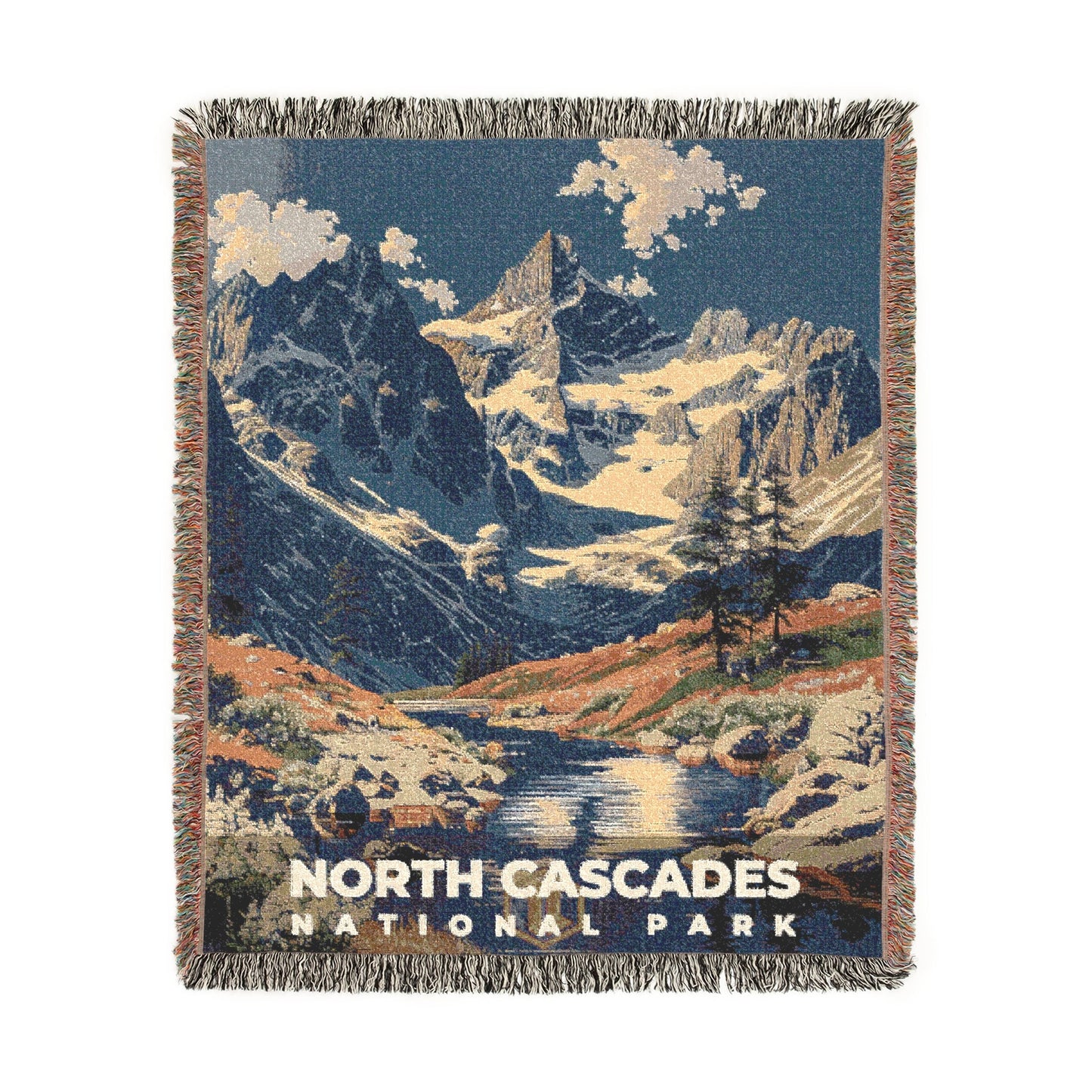 North Cascades National Park Woven Blanket | S19