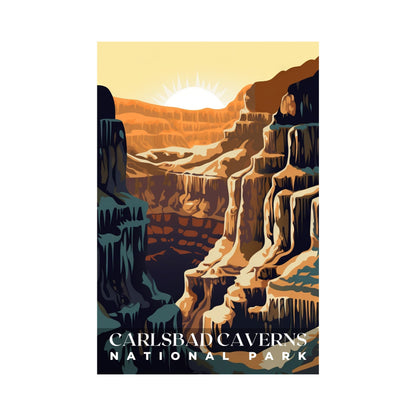 Carlsbad Caverns National Park Poster | S01