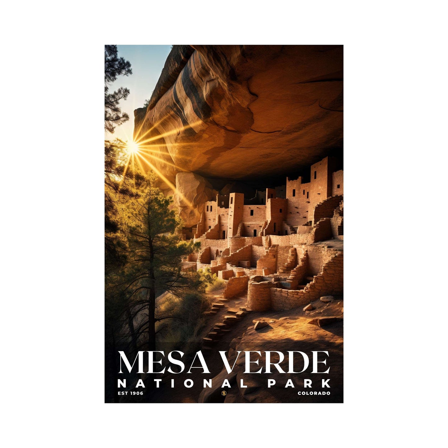 Mesa Verde National Park Poster | S10